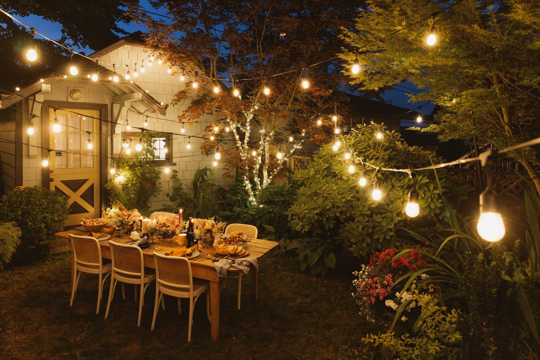Edison & Bistro String Lighting by Bright Event Lighting, serving Guelph